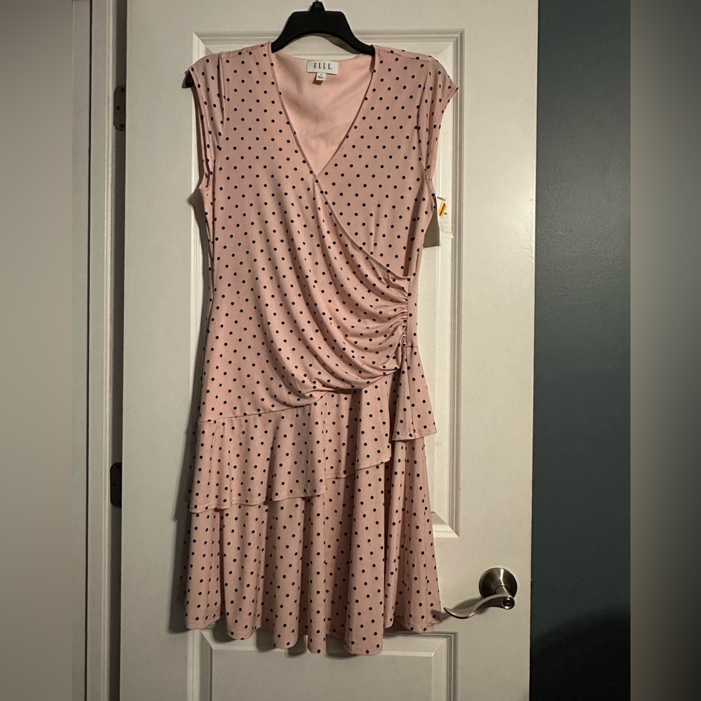 Polka Dot Pink Dress